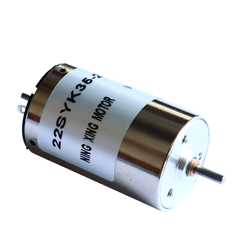 22 mm Qiymətli Metal Fırça DC Motor