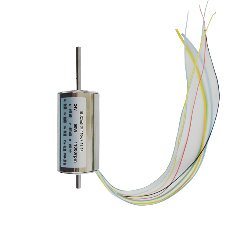 Hall Sensorlu 32 mm Fırçasız DC Motor